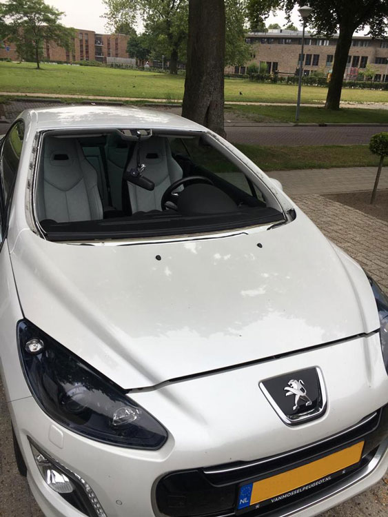 Peugeot voorruit vervangen
